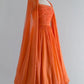 Oranges schickes Homecoming-Kleid, kurzes Ballkleid, Partykleid, nv2091