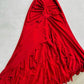Rot Elegant Schöne Charmante Lange Chiffon Exquisite Perlen Ballkleid Abendkleid Partykleid Ballkleid nv3994