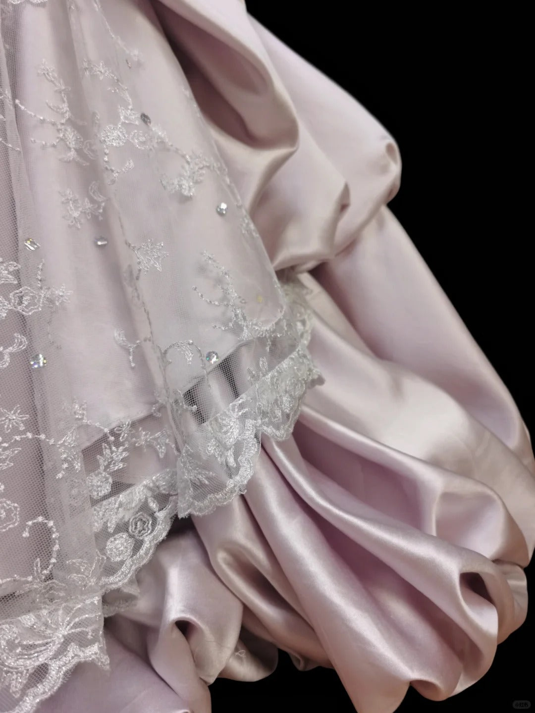 Robe de soirée longue en satin et tulle rose, tenue de princesse, avec nœud en dentelle et nœud, tenue de cérémonie pour adulte, robe d'anniversaire, nv4199