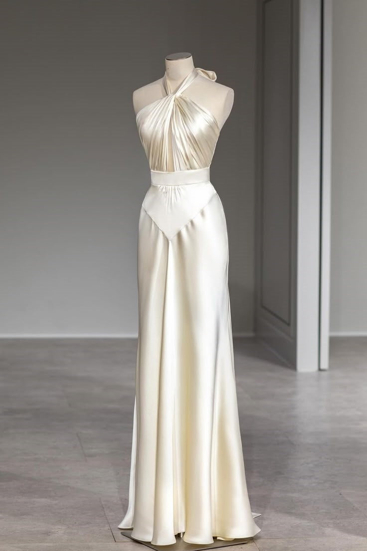 Elfenbein Elegante Mode Strap Lange Satin Graduierung Kleid Meerjungfrau Sling Ballkleid Geburtstag Party Kleid Abendkleid nv3938