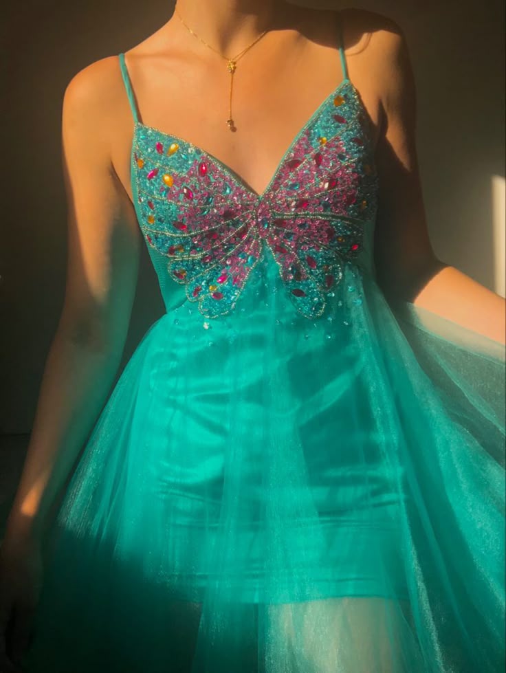 Robe courte en tulle bleu perlé pour soirée, anniversaire, cocktail, nv4656