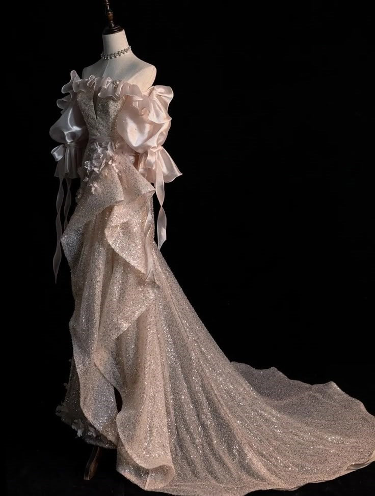 Robe de soirée longue en tulle pailleté, élégante et délicate, en dentelle florale, longueur au sol, robe de bal, robe de soirée, robe de bal, nv3761