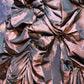 Brown Vintage Elegant Vintage Fashion Romantic Exquisite Beaded Floral Long Floor Length Satin Ball Gown Evening Gown Prom Gown nv4077