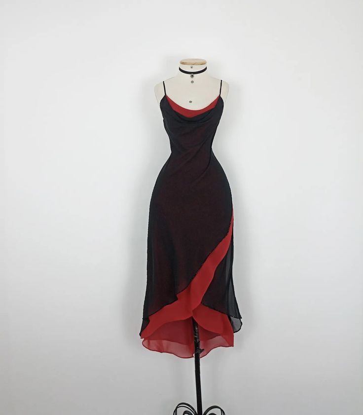 Robe de soirée élégante en mousseline de soie, robe de soirée ...