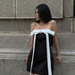 Black Vintage A-Line Off Shoulder Cocktail Dress Short Homecoming Dress Short Party Dress Bodycon Evening Dress nv2062