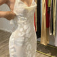 Ivory Chic Fashion Backless Long Prom Dress Evening Dress Birthday Holiday Party Dress nv3196