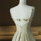 Robe de soirée longue en satin à paillettes, élégante et colorée, à bretelles spaghetti, ligne A, avec perles, nv3753
