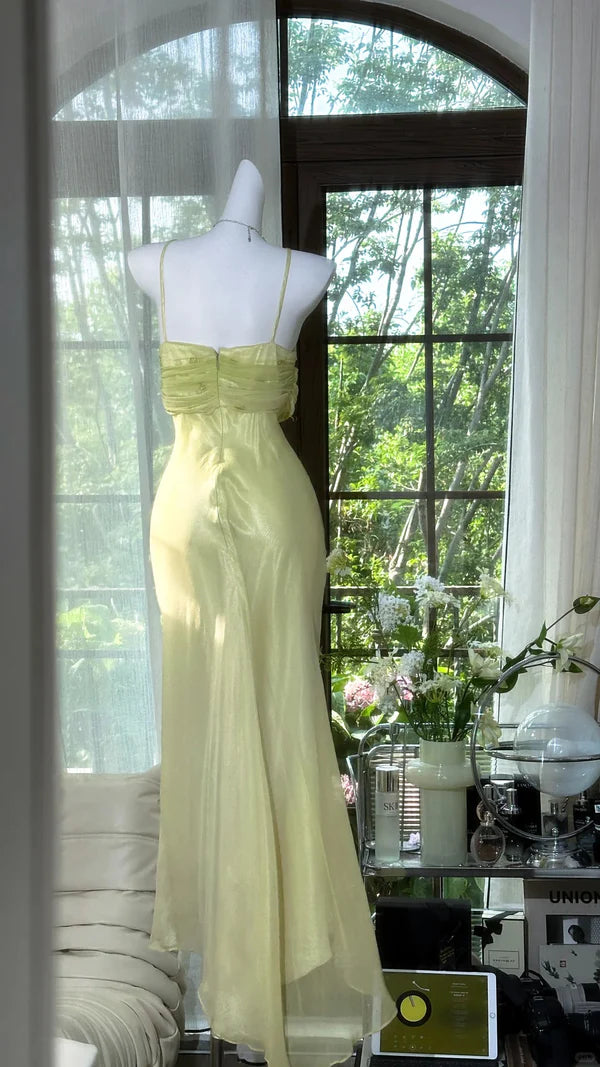 NiceVestidos--Sleeveless Chiffon Embroidered Slim fit Floor length Evening Dress NV5783
