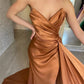 Trägerloses, einzigartiges, neues, elegantes Meerjungfrau-Kleid mit ärmeln, schlicht, lang, Party, Abendkleid, Ballkleid nv1624