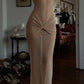 Champagner Fashion Bodycon Abendkleid Ballkleid Partykleid nv1866