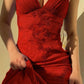 Blau/Lila/Burgund Mode Elegant Spaghetti Strap Applique Fee Lange Chiffon Ballkleid Abendkleid Partykleid nv3775