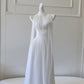 NiceVestidos – Langes, fließendes Chiffonkleid mit Trägern NV6085