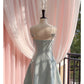 NiceVestidos - Robe courte de soirée printemps et été, nouvelle robe à bretelles sexy avec nœud vert, petite robe nv5545