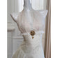 Robe de soirée élégante, coupe abricot, amincissante, mi-longue, dos nu, décolleté en V, nv5552