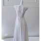 NiceVestidos-Homecoming-Kleid, weißes Hosenträger-Blumenkleid, Taillenform, französisches Retro-Sommerkleid für Frauen, nv5556