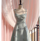 NiceVestidos - Robe courte de soirée printemps et été, nouvelle robe à bretelles sexy avec nœud vert, petite robe nv5545