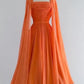 Oranges schickes Homecoming-Kleid, kurzes Ballkleid, Partykleid, nv2091