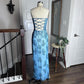 Blaues Retro-Mode-Elegantes Luxus-Wunderschönes Exquisites Ganzkörper-Perlen-Lang-Tüll-Ballkleid-Abendkleid-Partykleid-Abschlussballkleid nv3923