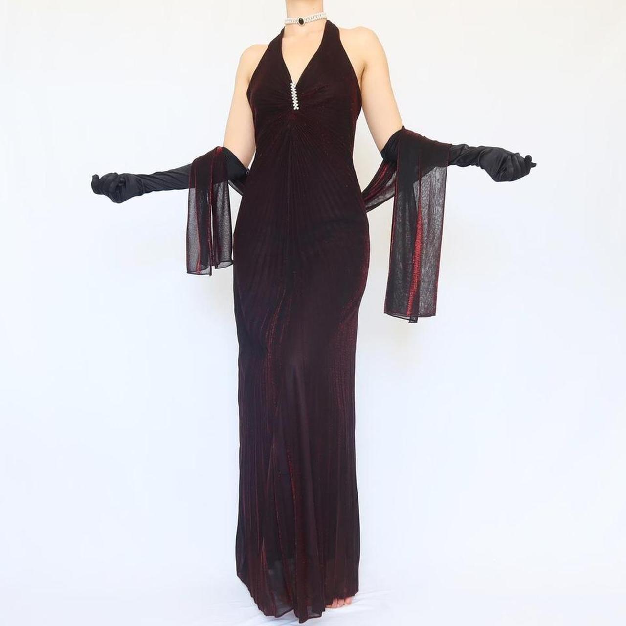 Robe de soirée longue en mousseline de soie et tulle, sexy, rétro, élégante, exquise, strass, dos nu, robe de bal, robe d'anniversaire, robe de bal, nv4003