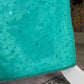 Robe de soirée longue bleue vintage à paillettes et perles, style sirène, col licou, robe de bal, robe de soirée, nv4242