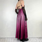 Rosa Retro Fee Exquisite Floral Kurzes Chiffon Homecoming Kleid nv5421