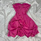 Y2K Rosa Ballkleid Homecoming Kleid Gothic Kleid Feenkleid Puffkleid Korsett nv4463