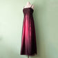 NiceVestidos - Robe longue bordeaux à fleurs et perles, style vintage, en tulle, pour femme, NV5648