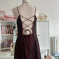 Rot Schwarz Purpurrotes Kleid Retro Mode Atemberaubend Elegant Exquisites Langes Tüll Gothic Ballkleid Abendkleid Geburtstagspartykleid Abschlussballkleid nv4250