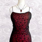 NiceVestidos-Burgundrotes Blumenkleid Vintage-Kleid Damen Exquisites langes Tüll-Ballkleid NV5645