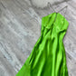 NiceVestidos - Belle robe de bal longue en satin vert exquis nv5455