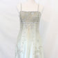 ✨Vintage Champagner-Gold Empire-Kleid Hohe Taille Fee Langes Tüll Formelles Ballkleid Abendkleid nv4992
