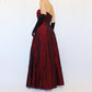 NiceVestidos-pink vintage floral long satin dress Nv5632