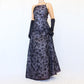 NiceVestidos-Lila exquisite florale Vintage lange Tüllkleid Abendkleid Nv5635