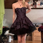Purple Vintage Fashion Off Shoulder Delicate Floral Lace Long Satin Formal Homecoming Dress Prom Dress Evening Dress Party Dress nv3652