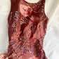 Braunes Perlenkleid, elegantes langes Satin, Geburtstagskleid, Ballkleid, Partykleid, Heimkehrkleid, nv4530