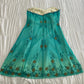 Blue Beaded Short Chiffon Homecoming Dress Party Gown nv4755
