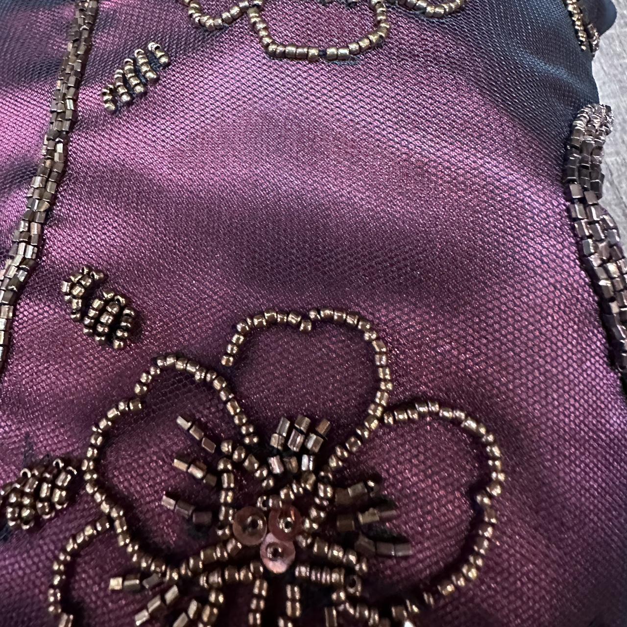 Schwarz/Burgunderrot Vintage-Mode Exquisite Perlenbesatz Elegantes rückenfreies langes Satin-Tüll-Abschlussballkleid Abendkleid Partykleid nv3649
