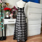 Black Nude Vintage Elegant Layered Lace Long Off Shoulder Bustier Lace Ball Gown Evening Gown Party Dress Prom Gown nv4248