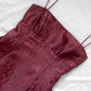 NiceVestidos-Burgundrotes Blumenkleid Vintage-Kleid Damen Exquisites langes Tüll-Ballkleid NV5646