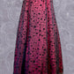 NiceVestidos-Burgundrotes Blumenkleid Vintage-Kleid Damen Exquisites langes Tüll-Ballkleid NV5644