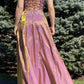 NiceVestidos-Robe de bal longue en satin rose à perles, robe de fée vintage Y2K NV5442