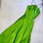 NiceVestidos - Belle robe de bal longue en satin vert exquis nv5455