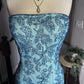 Blaues Retro-Mode-Elegantes Luxus-Wunderschönes Exquisites Ganzkörper-Perlen-Lang-Tüll-Ballkleid-Abendkleid-Partykleid-Abschlussballkleid nv3923