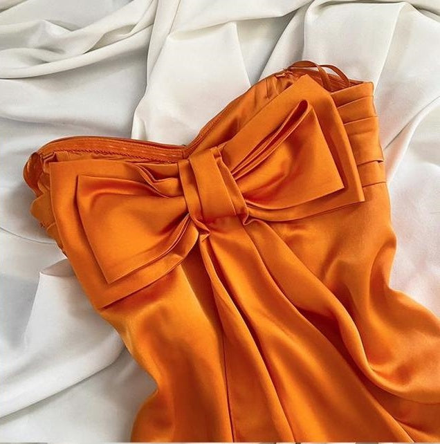 Robe d'anniversaire courte élégante, style vintage, couleur orange, rose, robe de soirée, robe de cocktail, robe de bal, nv4533