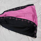 Robe de bal longue en satin à fleurs exquises, noire, rose, violette, années 90, nv5373