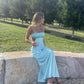 Simple Spaghetti Strap Long Ball Gown Birthday Dress Evening Dress nv1763