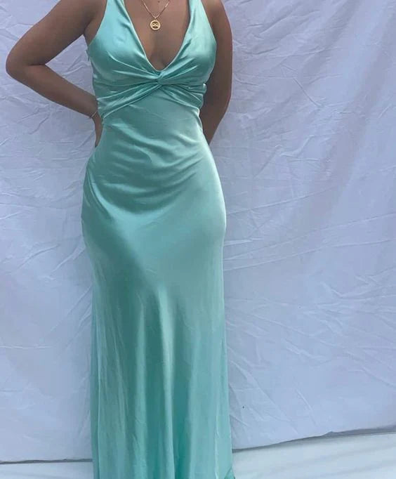 Lila/grün/rot/gelb mode elegante V-ausschnitt rückenfreies vintage prom kleid abendkleid party kleid nv1932