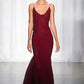 Burgundy Fashion Elegant Strapless Long Chiffon Teen Prom Dress Evening Dress Party Dress nv3769