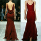 Burgundy Fashion Elegant Strapless Long Chiffon Teen Prom Dress Evening Dress Party Dress nv3769