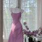 Enchanting Purple Chiffon Beaded Mermaid Prom Dress nv5357
